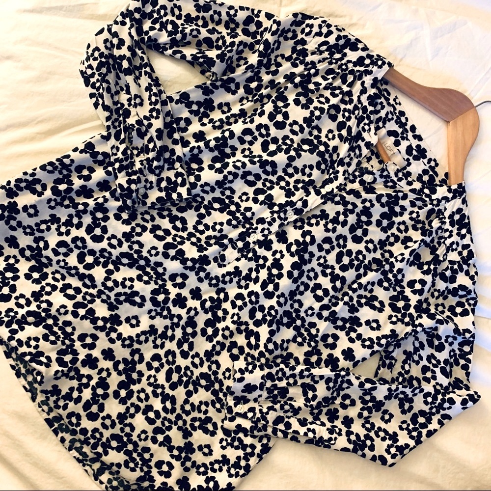 LOFT Super Soft 3/4-sleeve Blouse